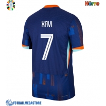 Fotballdrakt Herre Nederland Xavi Simons #7 Bortedrakt EM 2024 Kortermet